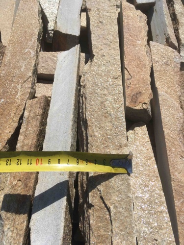 Горбушка златолит золотистый для облицовки купить в Верхнем Тагиле