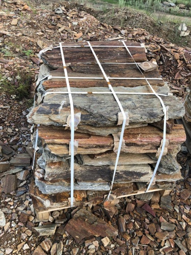 Пошаговая дорожка из плит златолит кора дерева купить в Верхнем Тагиле