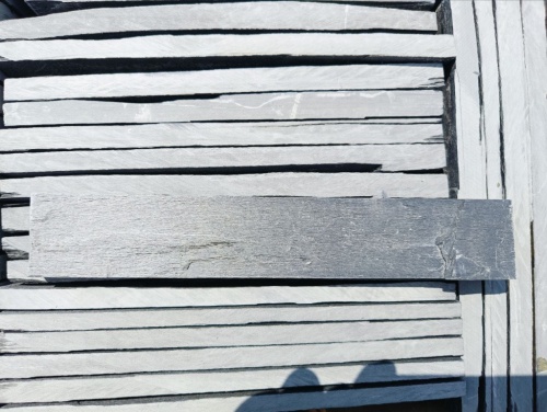 Плитка чёрная из натурального камня фасадная 30 см * 5 см, толщина 7 мм -30 мм купить в Верхнем Тагиле