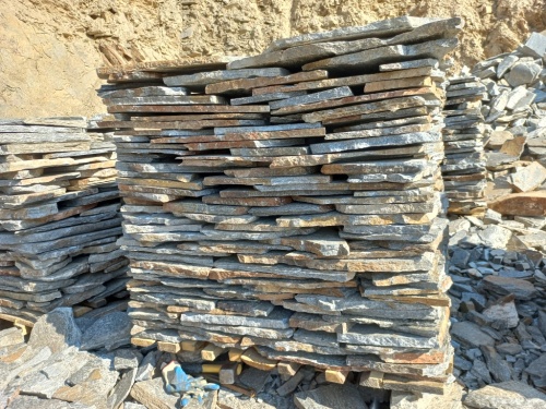 Плитняк серицит облицовочный 10-20мм купить в Верхнем Тагиле